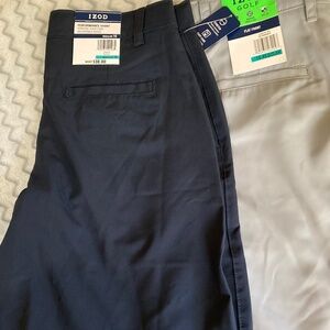 New boys Izod size 16 regular performance shorts